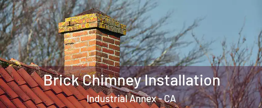 Brick Chimney Installation Industrial Annex - CA