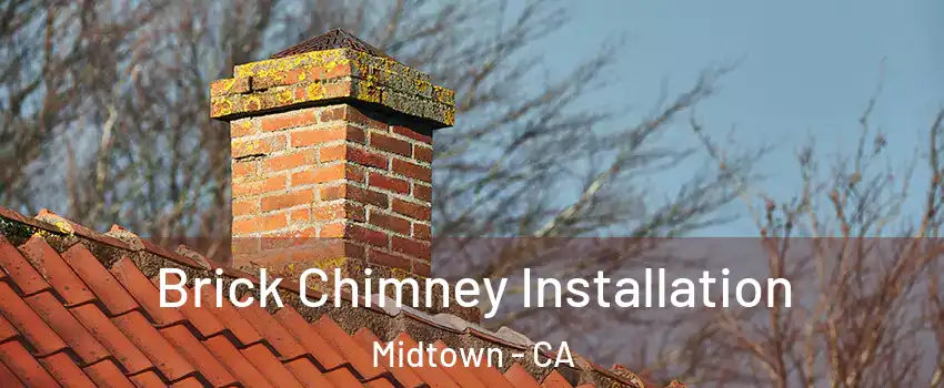 Brick Chimney Installation Midtown - CA