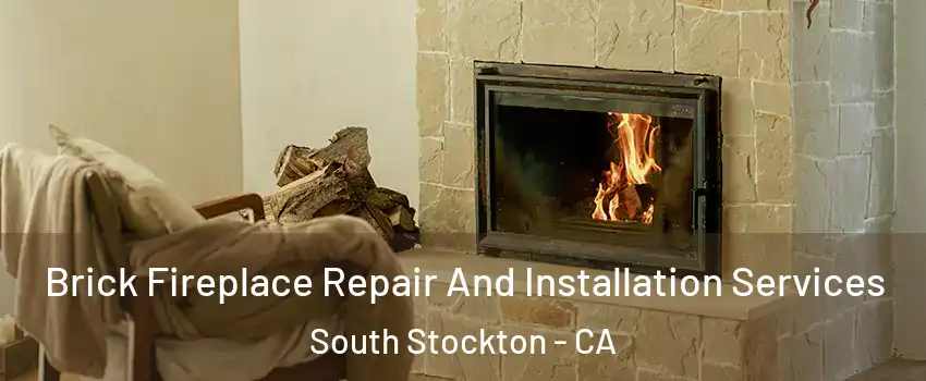 Brick Fireplace Repair And Installation Services South Stockton - CA