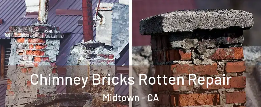 Chimney Bricks Rotten Repair Midtown - CA