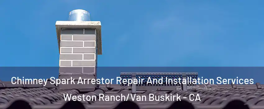 Chimney Spark Arrestor Repair And Installation Services Weston Ranch/Van Buskirk - CA