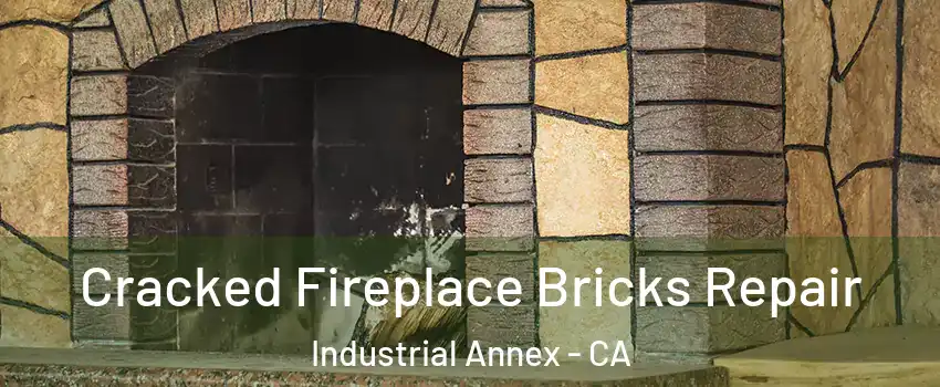 Cracked Fireplace Bricks Repair Industrial Annex - CA