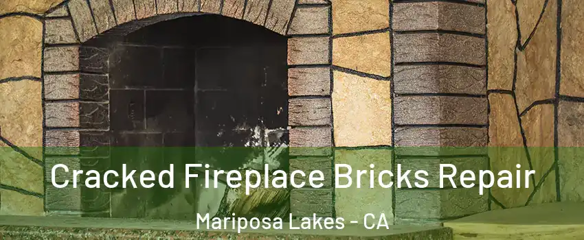 Cracked Fireplace Bricks Repair Mariposa Lakes - CA