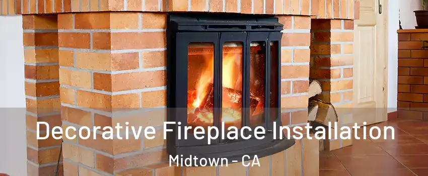 Decorative Fireplace Installation Midtown - CA