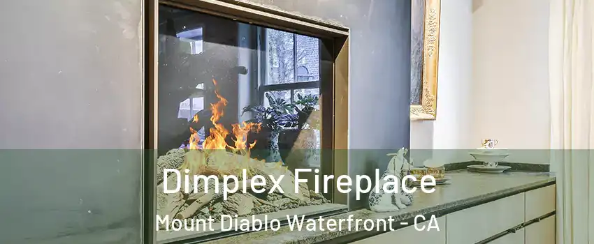 Dimplex Fireplace Mount Diablo Waterfront - CA