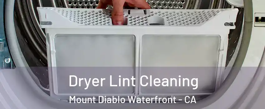 Dryer Lint Cleaning Mount Diablo Waterfront - CA