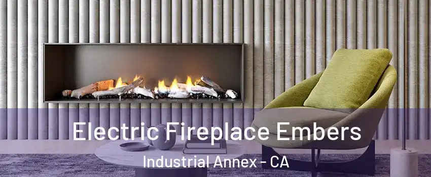 Electric Fireplace Embers Industrial Annex - CA