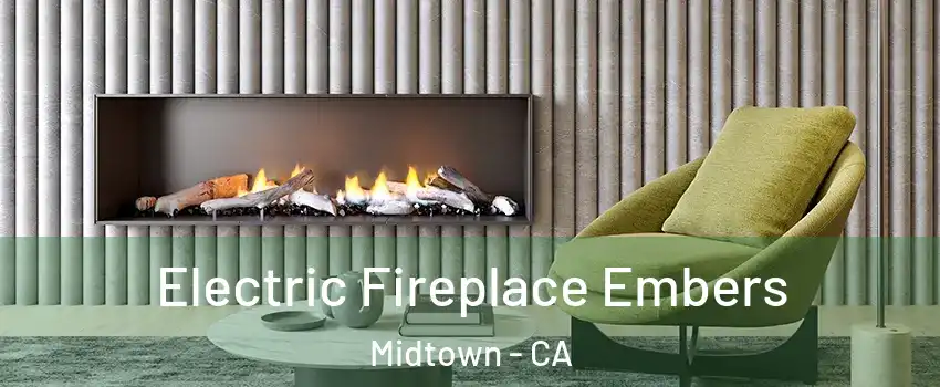 Electric Fireplace Embers Midtown - CA