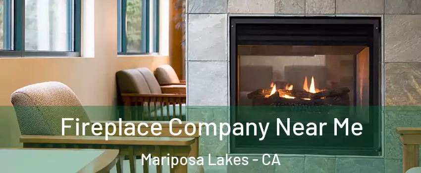 Fireplace Company Near Me Mariposa Lakes - CA