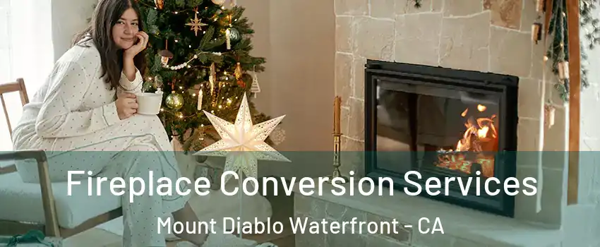 Fireplace Conversion Services Mount Diablo Waterfront - CA