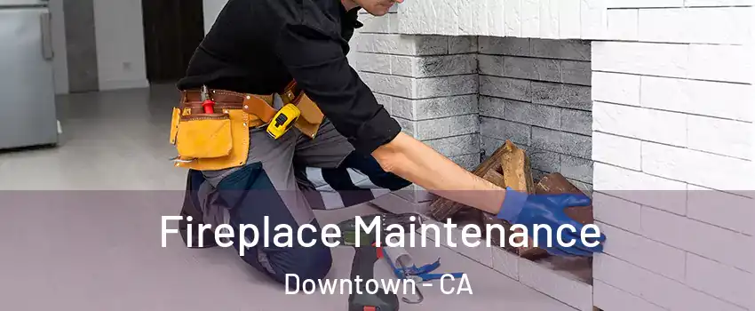 Fireplace Maintenance Downtown - CA