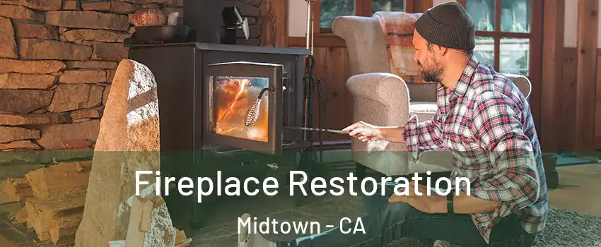 Fireplace Restoration Midtown - CA