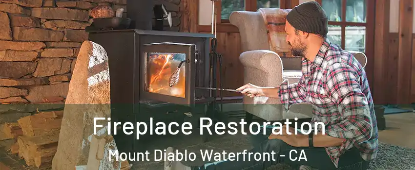 Fireplace Restoration Mount Diablo Waterfront - CA
