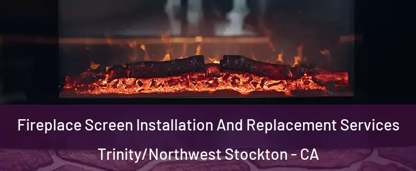 Fireplace Screen Installation And Replacement Services Trinity/Northwest Stockton - CA