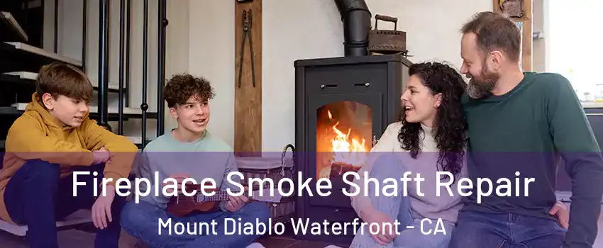 Fireplace Smoke Shaft Repair Mount Diablo Waterfront - CA