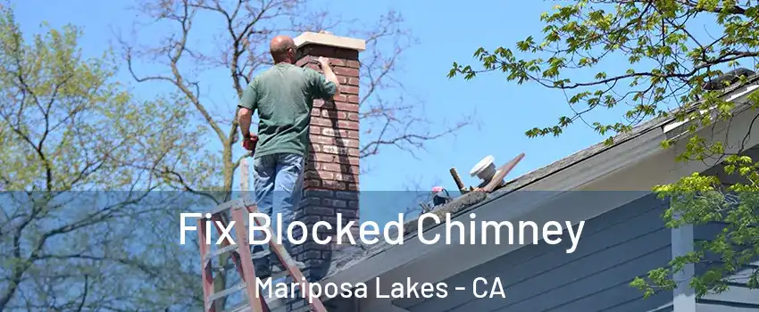 Fix Blocked Chimney Mariposa Lakes - CA