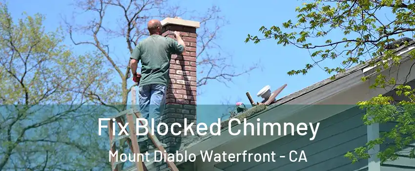 Fix Blocked Chimney Mount Diablo Waterfront - CA