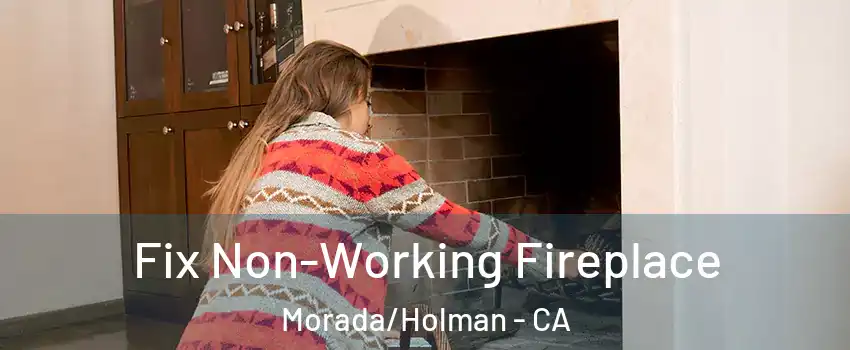 Fix Non-Working Fireplace Morada/Holman - CA