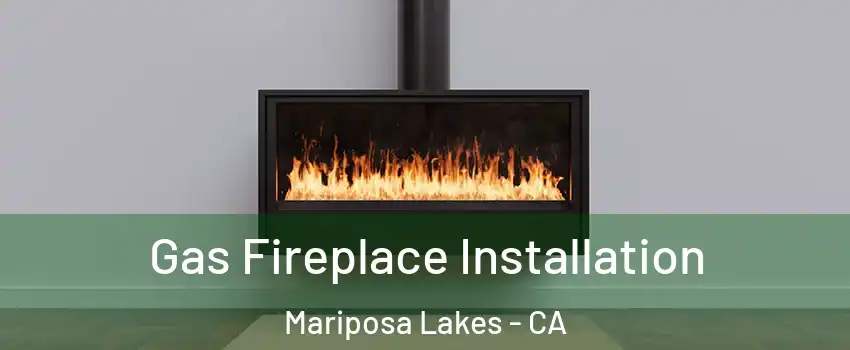 Gas Fireplace Installation Mariposa Lakes - CA