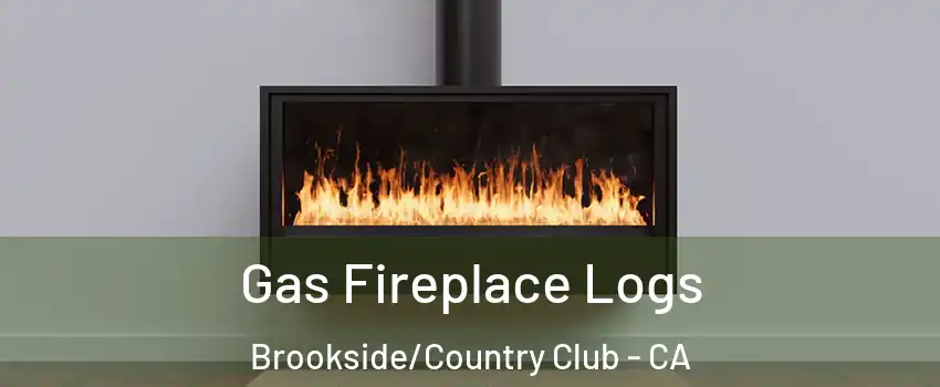 Gas Fireplace Logs Brookside/Country Club - CA