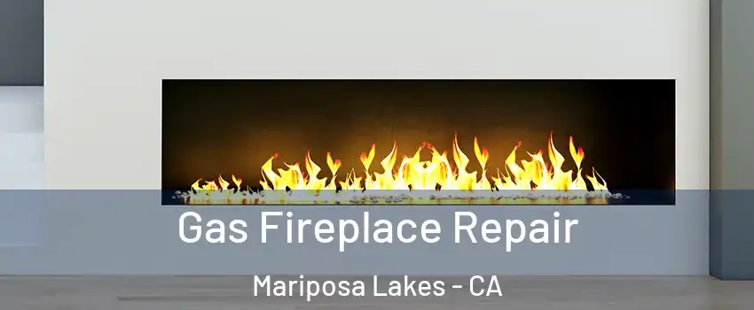 Gas Fireplace Repair Mariposa Lakes - CA