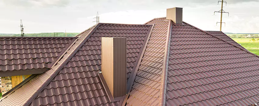 Residential Chimney Flashing Restoration in Downtown, CA