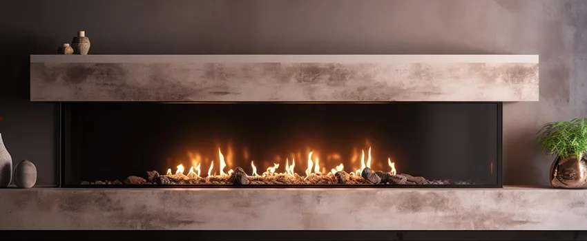 Gas Refractory Fireplace Logs in Downtown, CA