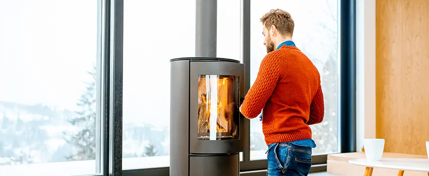 Pellet Stove Chimney Pipe Installation in Downtown, CA
