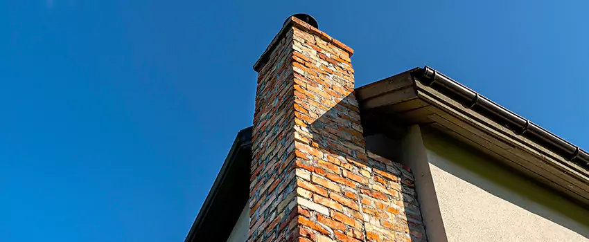 Masonry Chimney Flashing Repair in Downtown, California