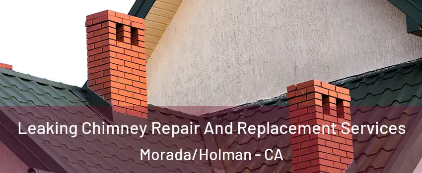 Leaking Chimney Repair And Replacement Services Morada/Holman - CA