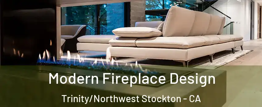 Modern Fireplace Design Trinity/Northwest Stockton - CA