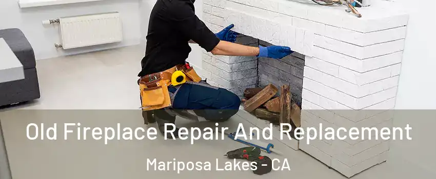 Old Fireplace Repair And Replacement Mariposa Lakes - CA