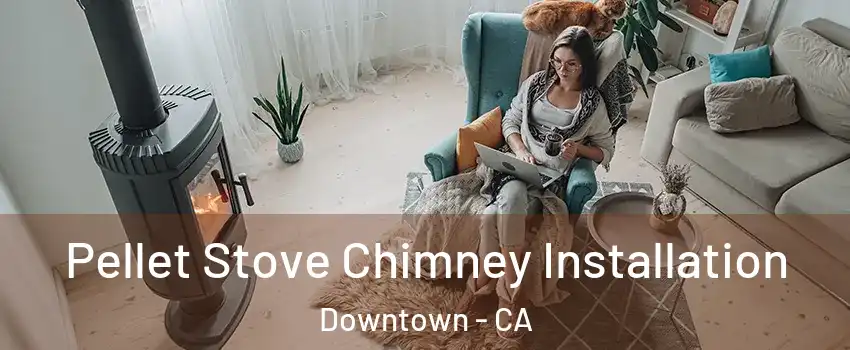 Pellet Stove Chimney Installation Downtown - CA