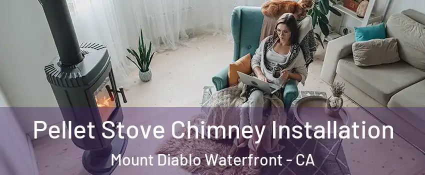 Pellet Stove Chimney Installation Mount Diablo Waterfront - CA
