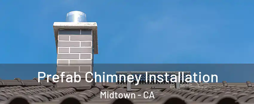 Prefab Chimney Installation Midtown - CA
