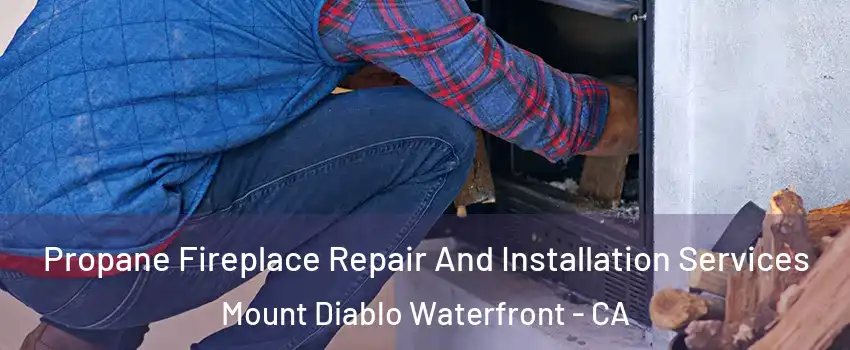Propane Fireplace Repair And Installation Services Mount Diablo Waterfront - CA