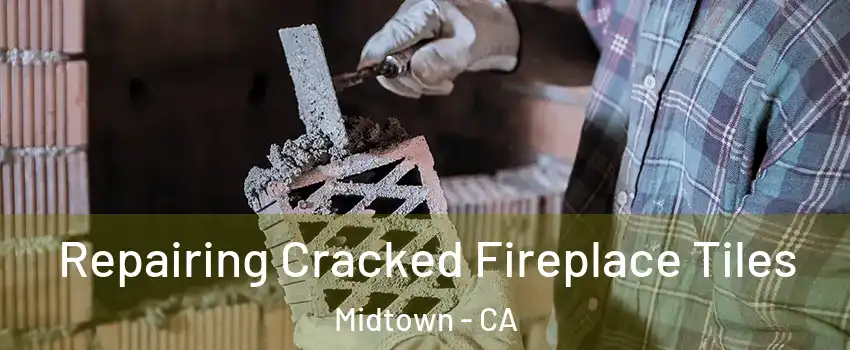 Repairing Cracked Fireplace Tiles Midtown - CA