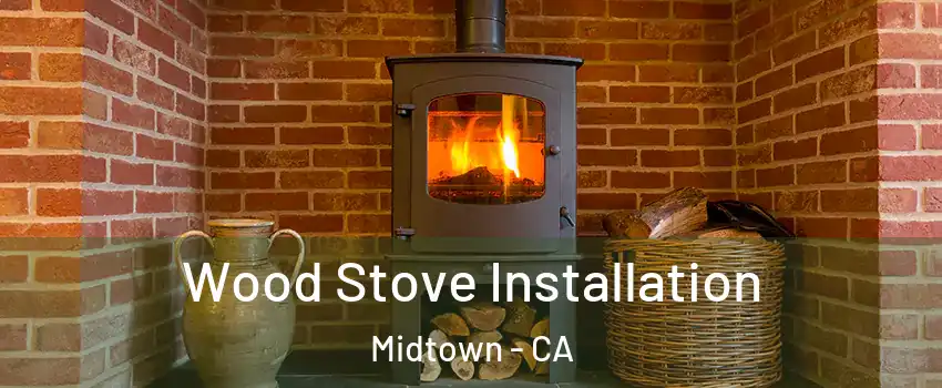 Wood Stove Installation Midtown - CA